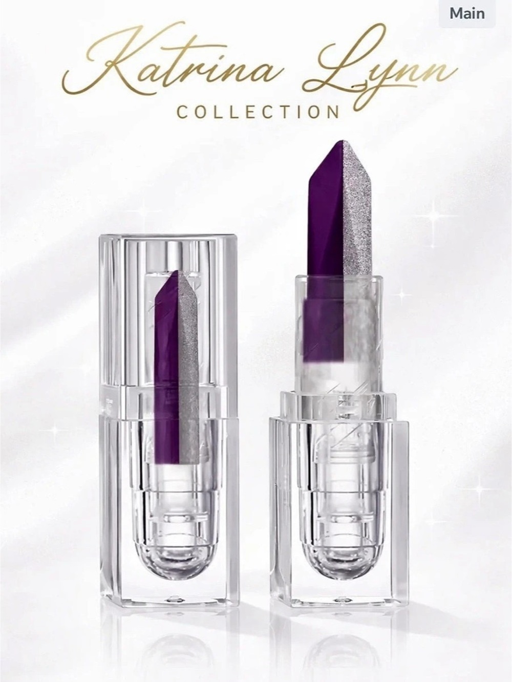 Katrina Lynn Collection Purple Lipstick Duo NWT